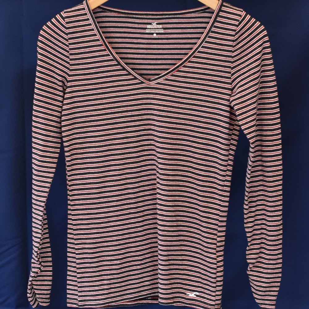2 Hollister women's striped pullovers size S